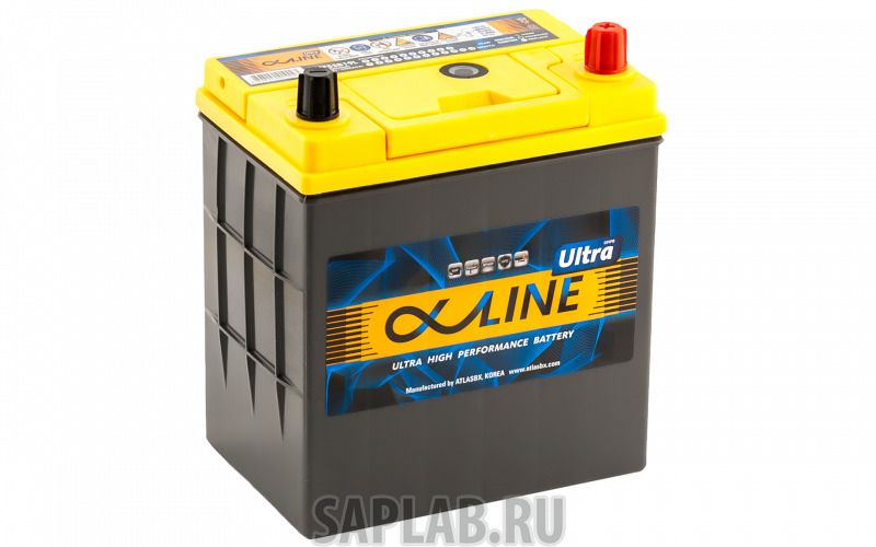 Купить ALPHALINE 55B19UPRS Аккумулятор ALPHALINE Ultra 55B19 U PRS 12В 50Ач 440CCA 187x127x220 мм Обратная (-+)