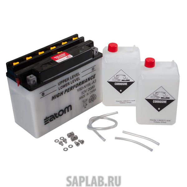 Купить ATOM 2103379 Мото аккумулятор ATOM  Y50-N18L-A3 HIGH PERFORMANCE