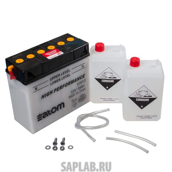 Купить ATOM 2103383 Мото аккумулятор ATOM  51913 HIGH PERFORMANCE