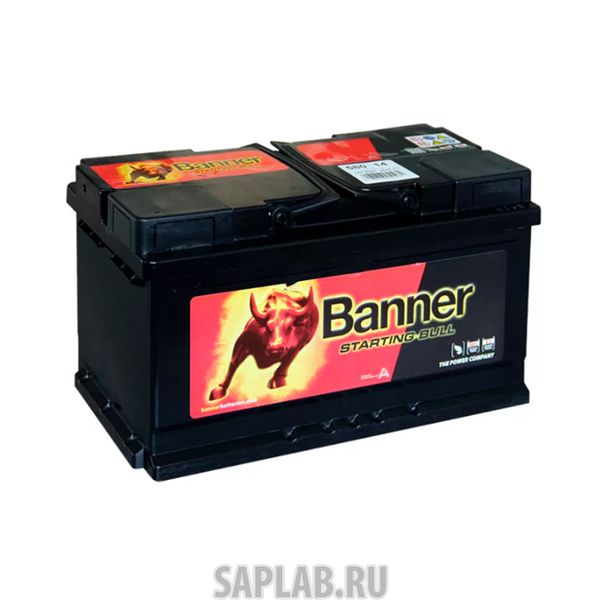 Купить BANNER 6СТ8058014 Аккумулятор BANNER Starting Bull 80А/ч обратная полярность, низкий