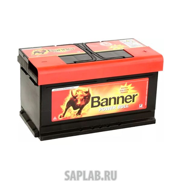 Купить BANNER 6СТ80P8014 Аккумулятор BANNER Power Bull 80А/ч обратная полярность, низкий