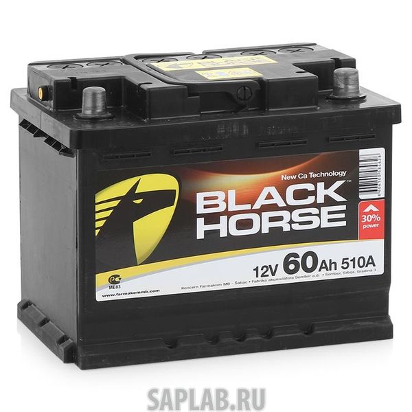 Купить BLACK_HORSE BH600 Аккумулятор 6ст- 60 'Black Horse' О.П. Black Horse