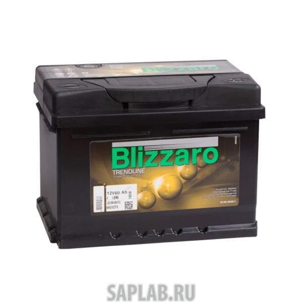 Купить BLIZZARO 60R540A Аккумулятор BLIZZARO SILVERLINE 60R (борт) 540A 232x173x225