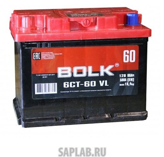 Купить BOLK AB601 Аккумулятор автомобильный Bolk AB601