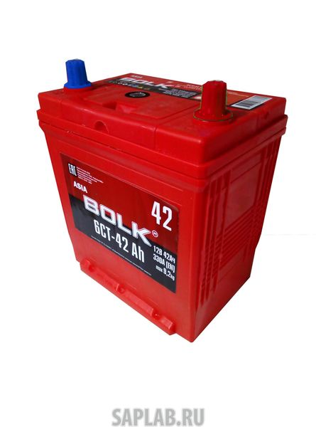 Купить BOLK ABJ420 Аккумулятор BOLK ASIA 42 А/ч обратная R+ EN330 А 186x129x220 ABJ 420