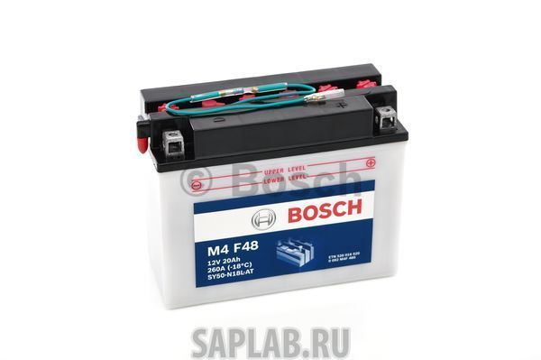 Купить BOSCH 0092M4F480 Аккумулятор автомобильный BOSCH 0 092 M4F 480 20 Ач