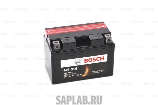 Купить BOSCH 0092M60160 Аккумулятор автомобильный BOSCH 0 092 M60 160 11 Ач
