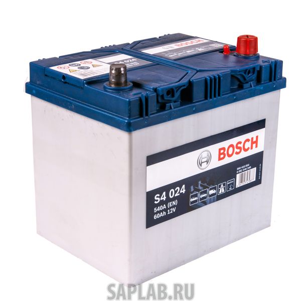 Купить BOSCH 0560410054 Аккумулятор легковой BOSCH S40 240 S4 Азия (60Ач о/п) D23L 0560 410 054
