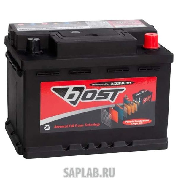 Купить BOST 56219 Аккумулятор BOST 56219 (62R 580A 242x175x190)