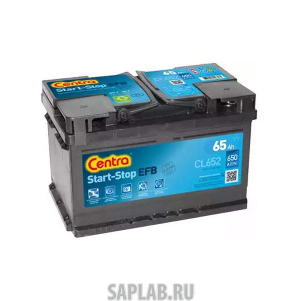 Купить CENTRA CL652 CL652_EFB Start&Stop; аккумулятор 12V 65Ah 650A ETN 0(R+) B13 278x175x175 17, CENTRA CL652