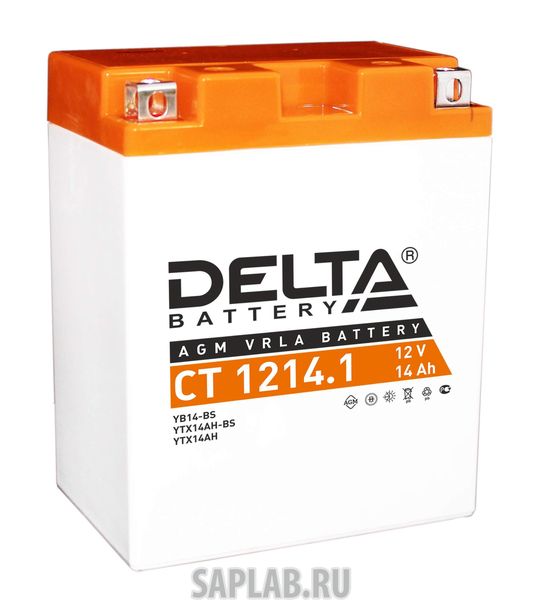 Купить DELTA CT12141 Аккумулятор автомобильный Delta CT 1214.1 14 Ач