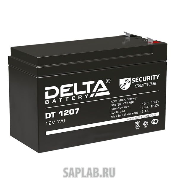 Купить DELTA DT1207 Аккумулятор DELTA DT 1207