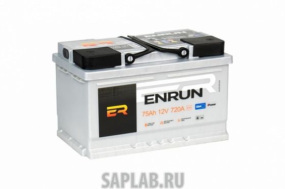 Купить ENRUN EPA750 Акб Top Asia 75 Ah R+ (-/+) 12v 740a En 271х175х220 ENRUN EPA750