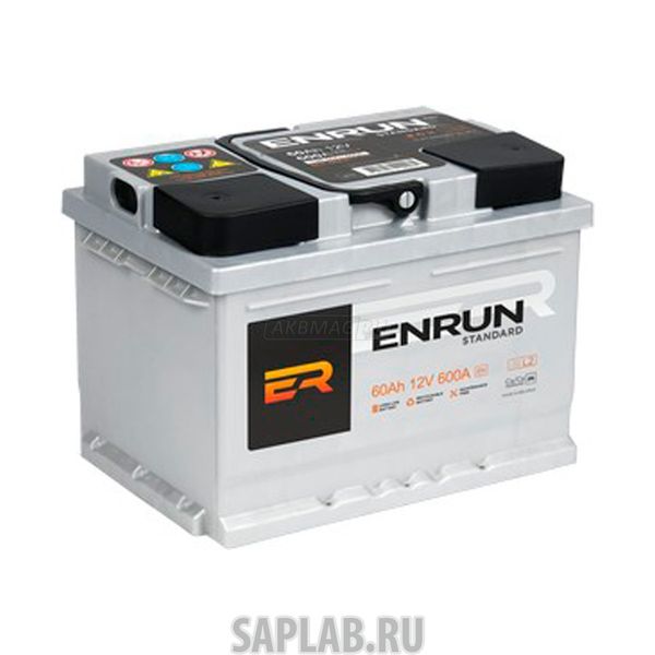Купить ENRUN ES620 Акб 62 Ah R+ (-/+) 12v 600a En Низкий 242х175х175 ENRUN ES620