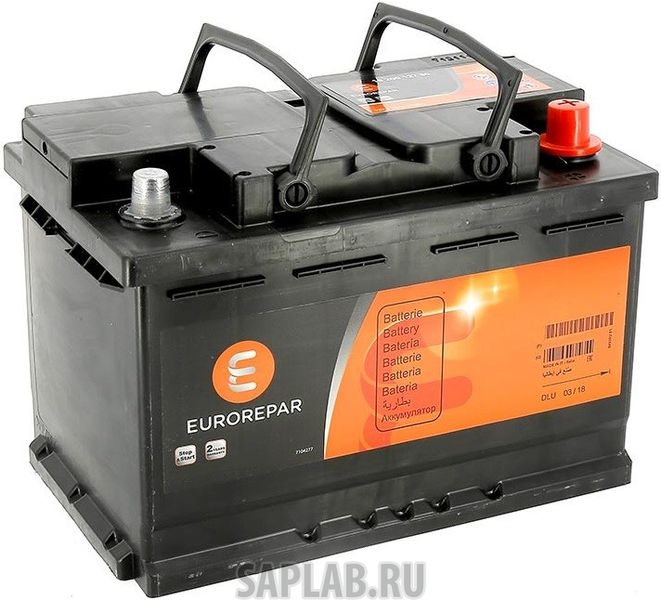 Купить EUROREPAR E364049 Аккумулятор автомобильный EUROREPAR D23L 60/510
