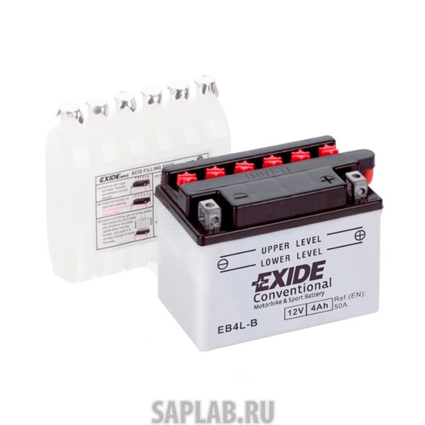 Купить EXIDE EB4LB Аккумулятор EXIDE EB4LB