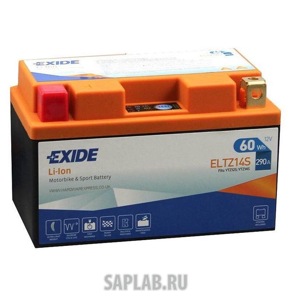 Купить EXIDE ELTZ14S Аккумулятор EXIDE ELTZ14S