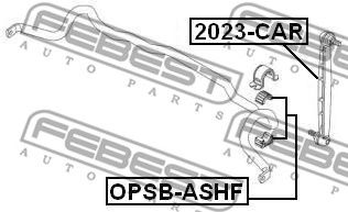 Купить запчасть FEBEST - OPSBASHF 