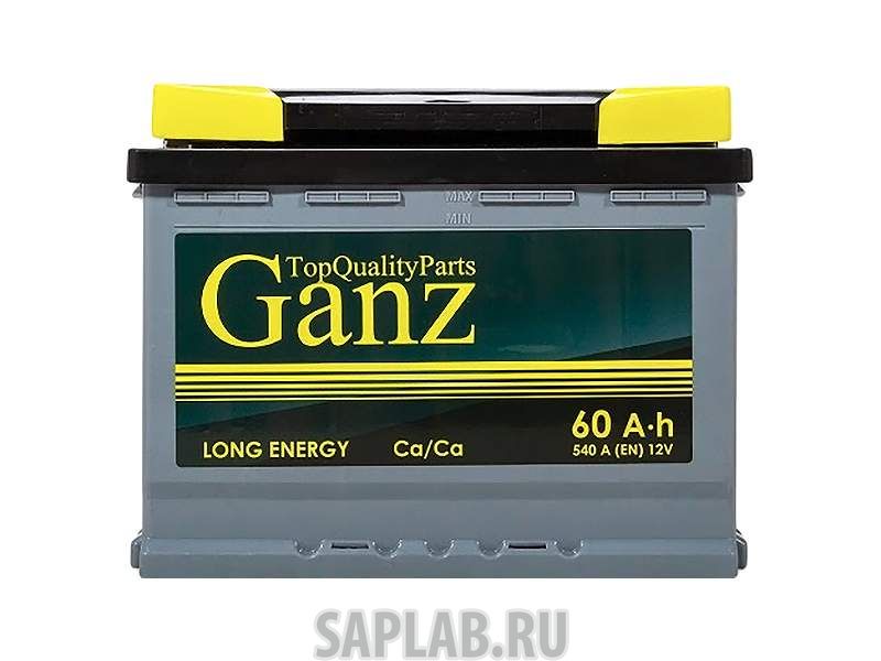 Купить GANZ GANZ603L Аккумулятор GANZ 60 А/ч 242x175x190 EN540 ganz603l