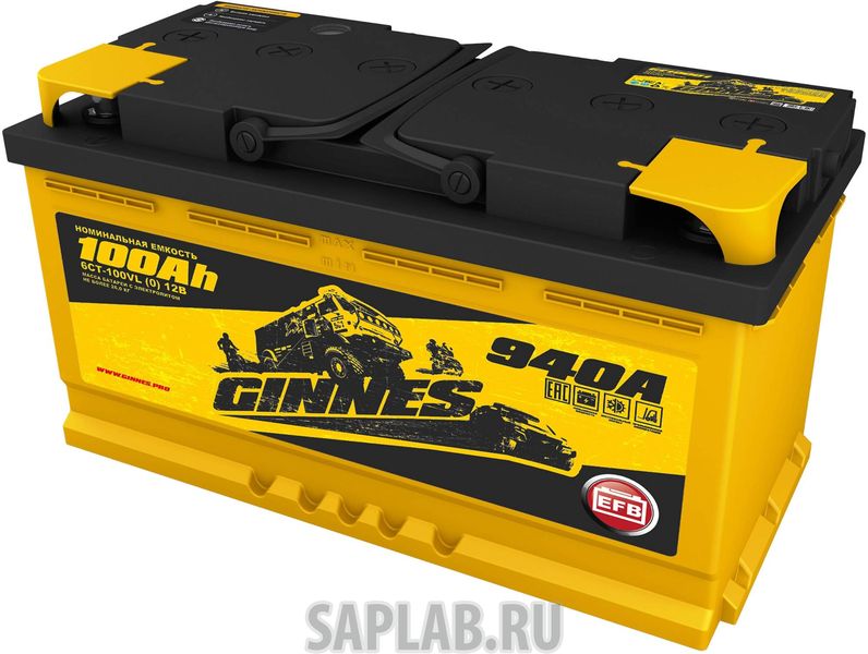 Купить GINNES GE10001 Аккумулятор автомобильный GINNES EFB 6CT-100.0 GE10001