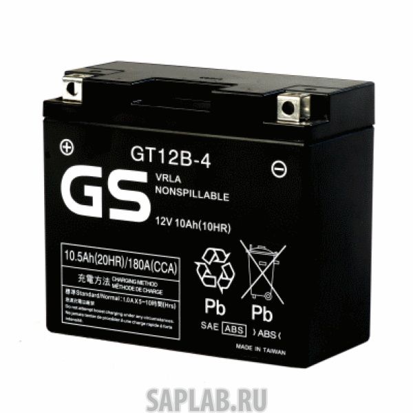 Купить GS GT12B4 Аккумулятор GS GT12B-4 398