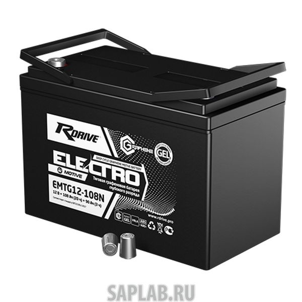 Купить RDRIVE 1625 Аккумулятор RDrive ELECTRO Motive EMTG12-108