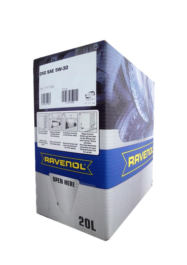 Купить Ravenol 4014835773820 DXG SAE 5W-30 (20л)
