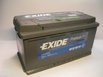 Купить EXIDE EA1000 Аккумулятор автомобильный EXIDE EA1000 100 Ач