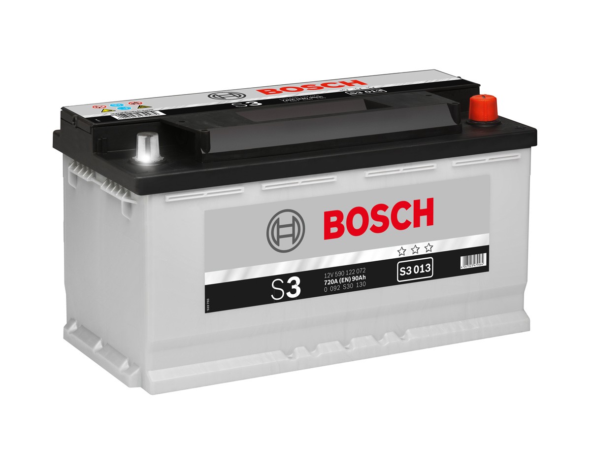 Купить BOSCH 0092S30130 Аккумулятор автомобильный BOSCH S3 0092S30130 90 Ач