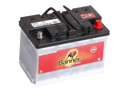 Купить BANNER 57212 Аккумуляторная батарея BANNER Starting Bull (572 12) 72R 650A 278x175x190