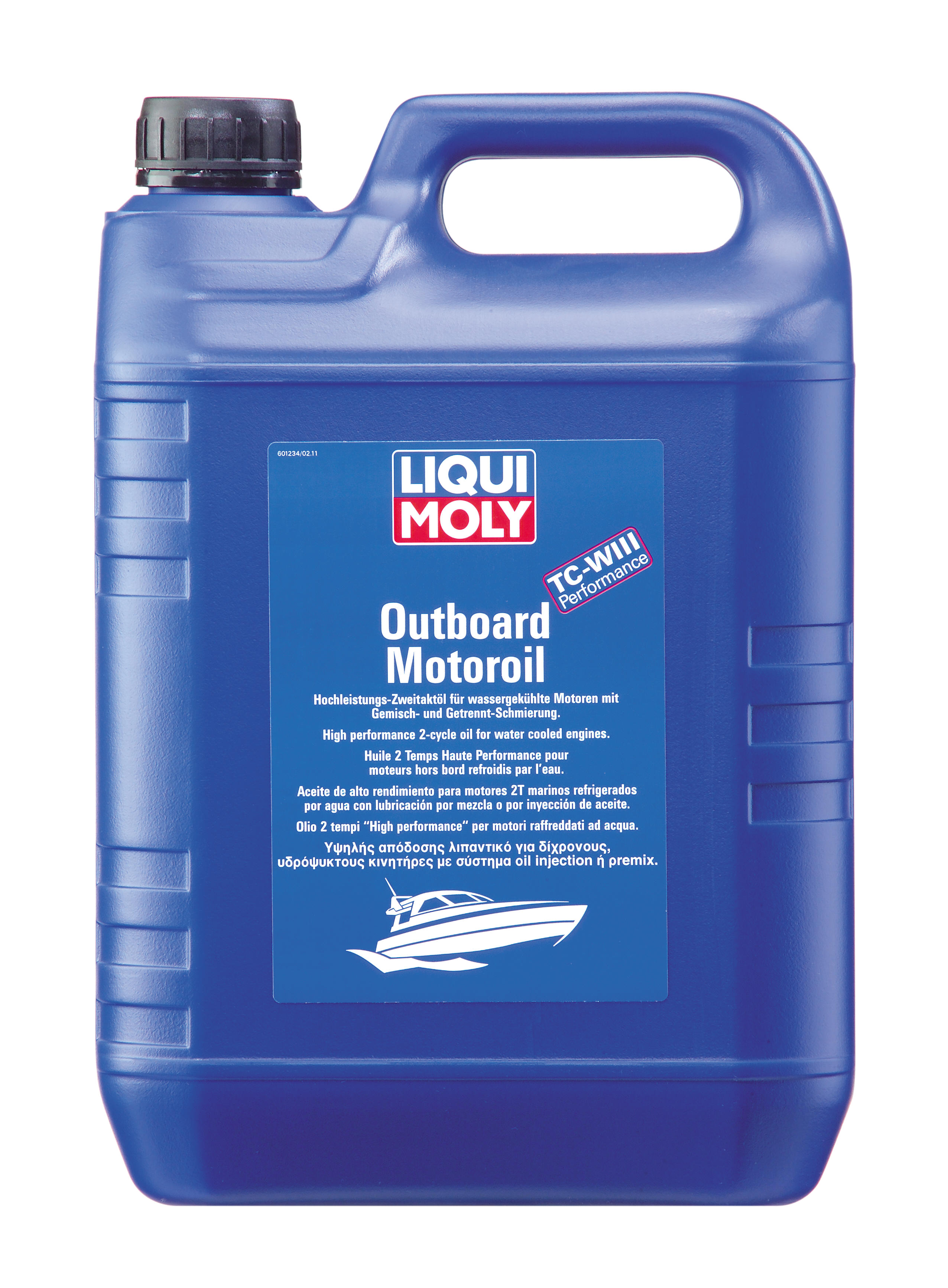 Купить Liqui moly 1234 для подвесных судовых двигателей Outboard Motoroil